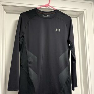 Under Armour Men's Charcoal Long Sleeve Tee